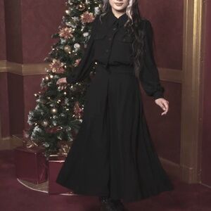 BNWT Hitchcock Two Piece Set Lively Ghosts Top and Skirt Size Medium